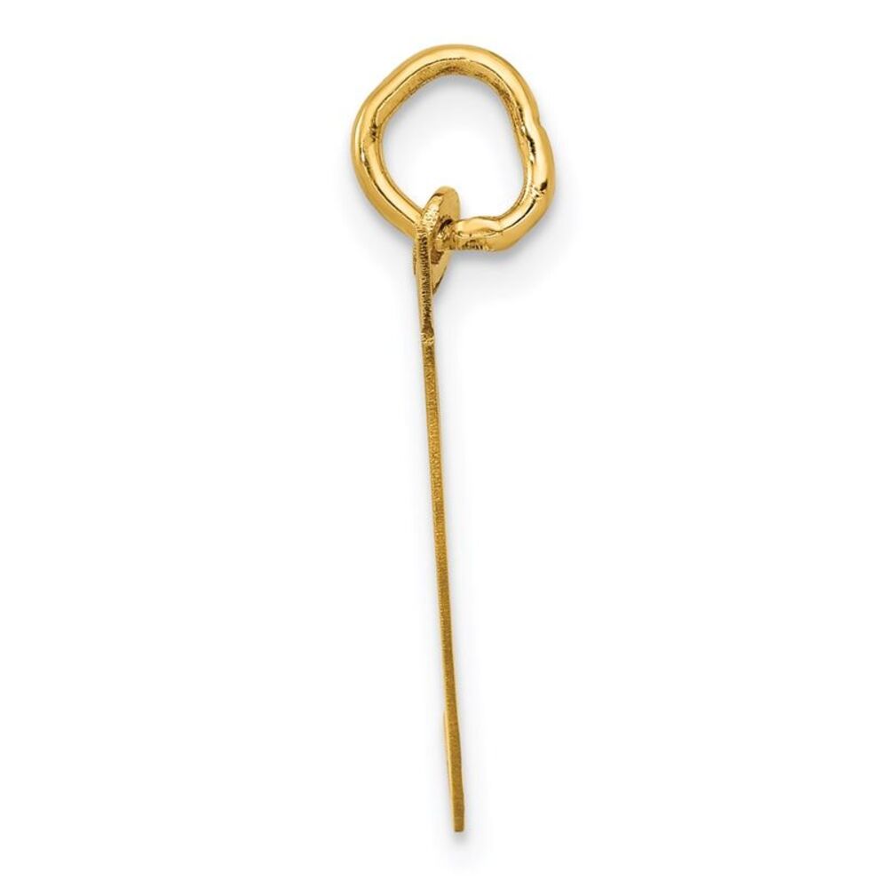 Kazi Luxury 14k Yellow Gold Medium Fancy Script L… - image 2